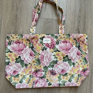 Sezane Floral Tote Bag